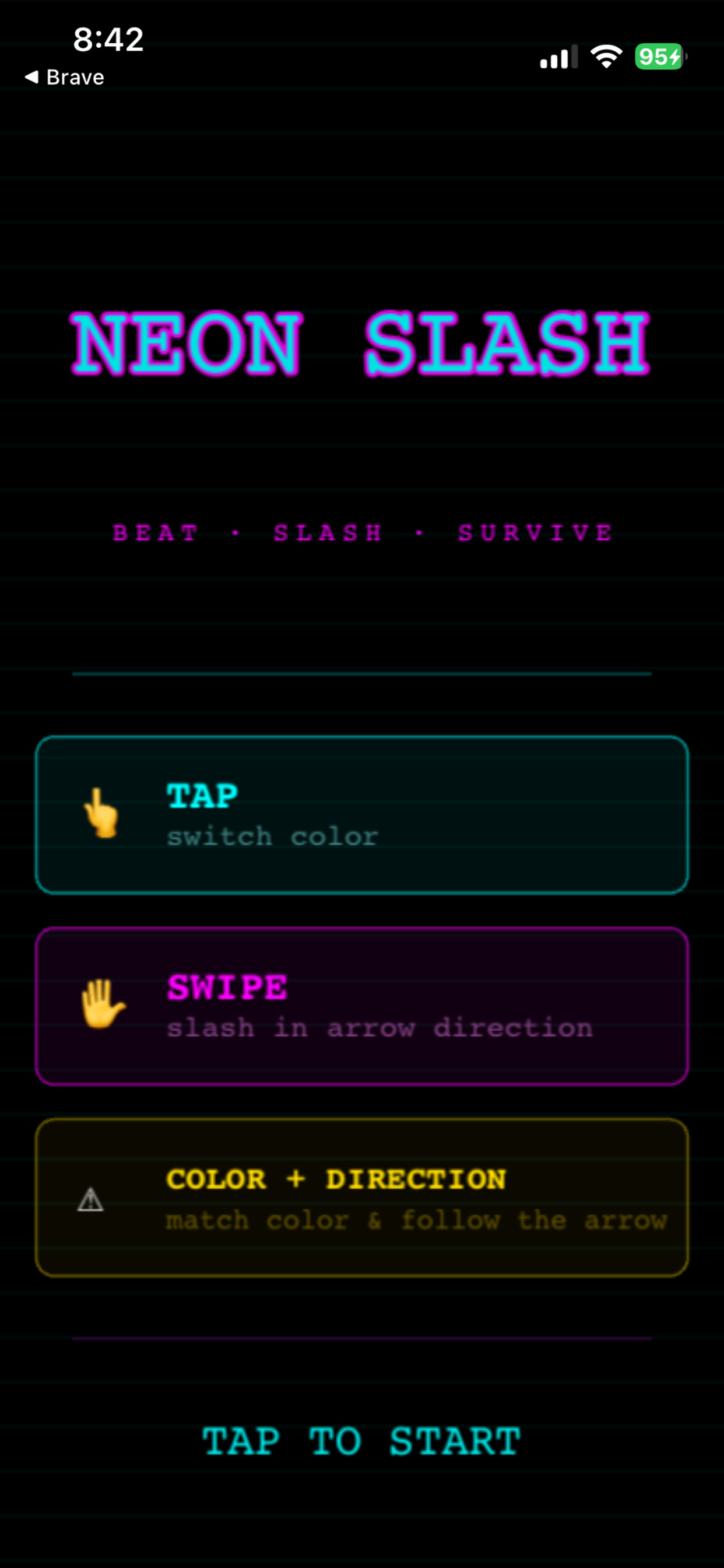 Neon Slash screenshot 4